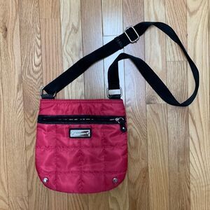 Franco Sarto‎ Poppy Red Quilted Crossbody Bag